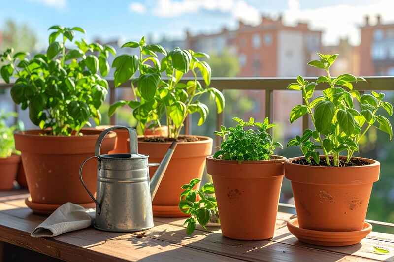 How to Start a Kitchen Garden at Home: A Complete Beginner’s Guide 5 Basic gardening tools flat lay