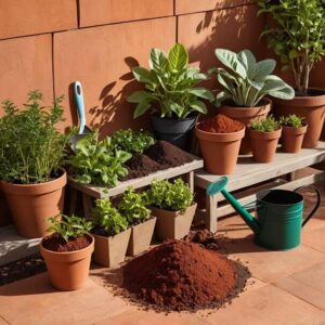 Ready-to-use garden soil mix for all plant types