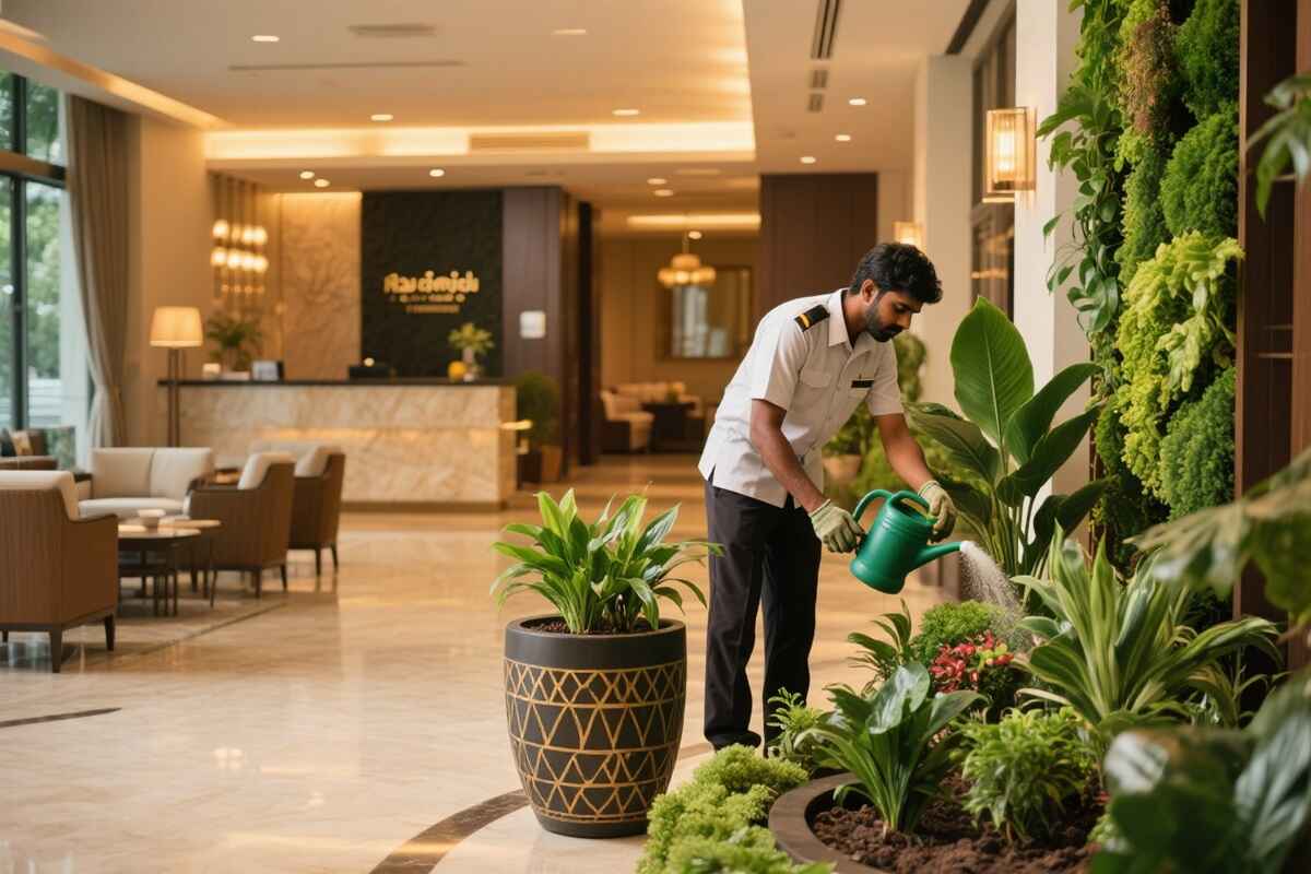 Gardener Services 12 Hotel and restaurant garden design and maintenance services for hospitality spaces