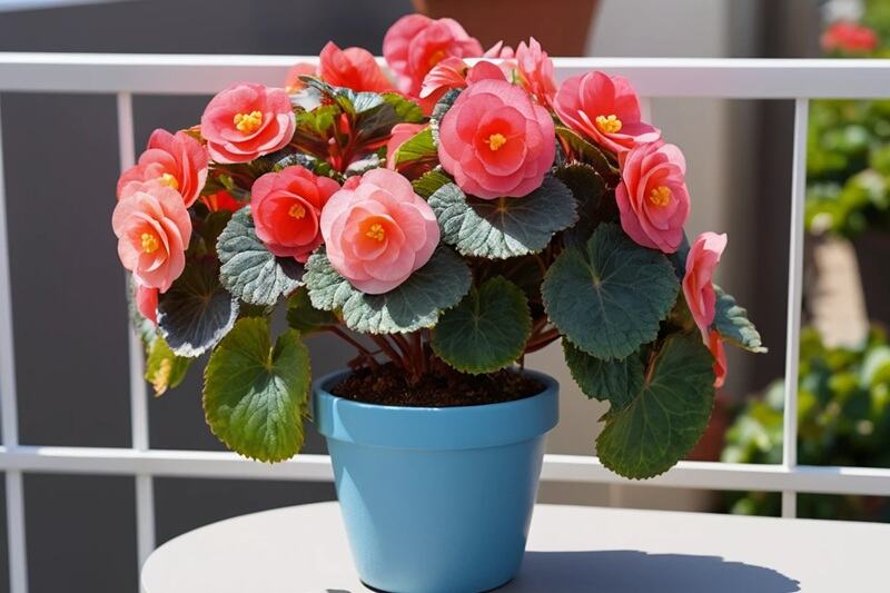 Top 10 Ornamental Plants to Beautify Your Home and Balcony 10 Begonia colorful ornamental flowering plant