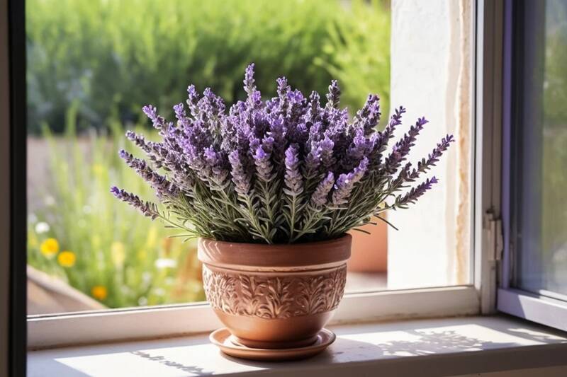 Top 10 Ornamental Plants to Beautify Your Home and Balcony 9 Lavender aromatic ornamental plant