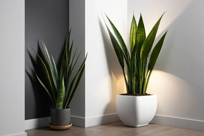 Top 10 Ornamental Plants to Beautify Your Home and Balcony 7 Snake Plant modern ornamental plant